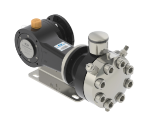 Sandwich electric diaphragm pump with rupture detection