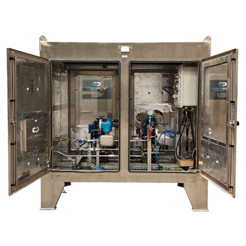 fully enclosed electric rental system featuring heat tracing