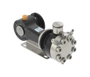 Sandwich electric diaphragm pump with rupture detection