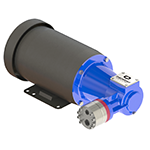 electric metering pump with single nonmetallic diaphragm