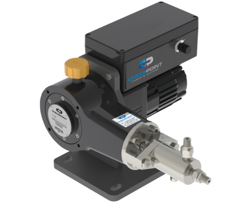 portable solar/electric chemical injection plunger pump