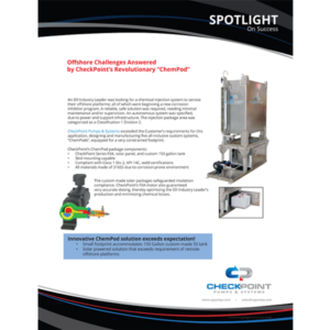 ChemPod Spotlight on Success