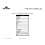 Series 1250 1/8” Parts List