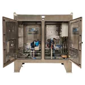 fully enclosed electric rental system featuring heat tracing